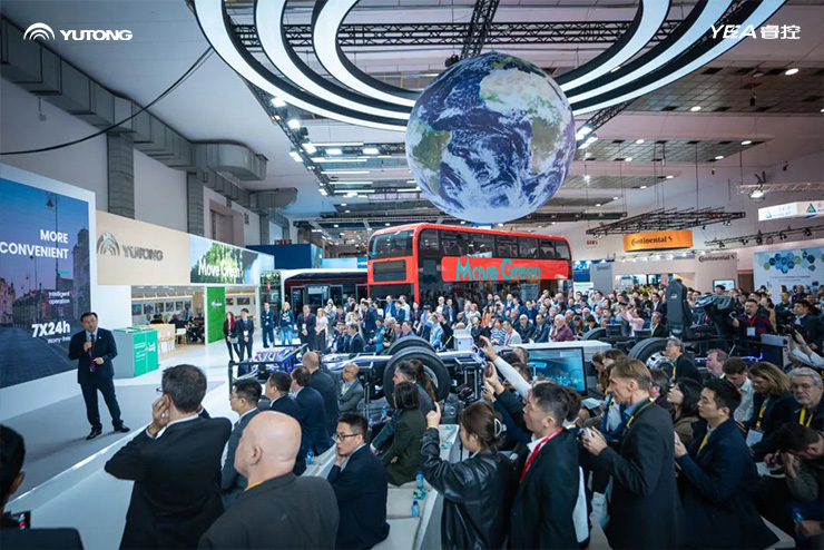 Yutong wins two awards at Busworld Europe 2023