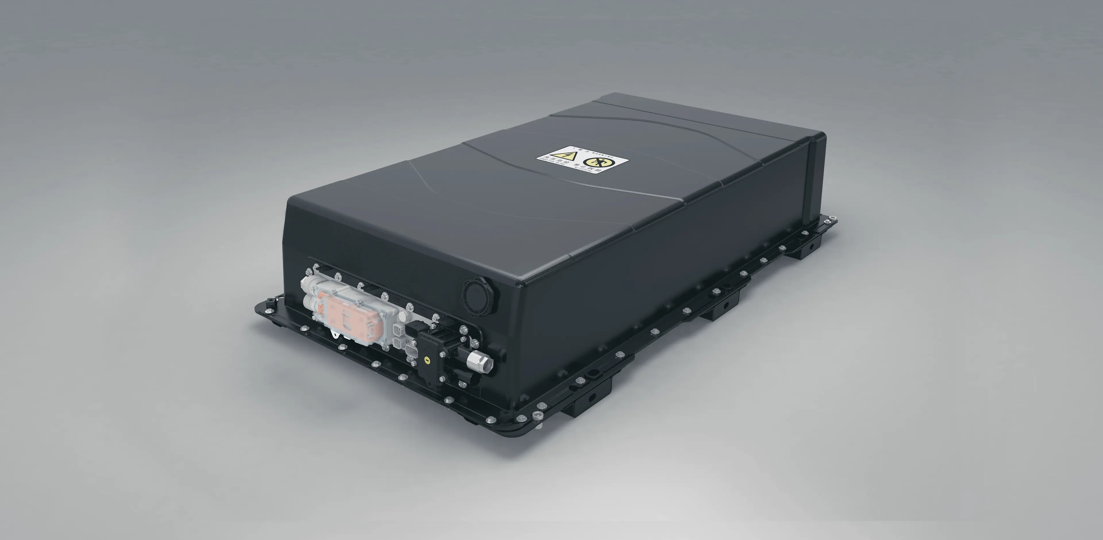 Battery with liquid cooling system