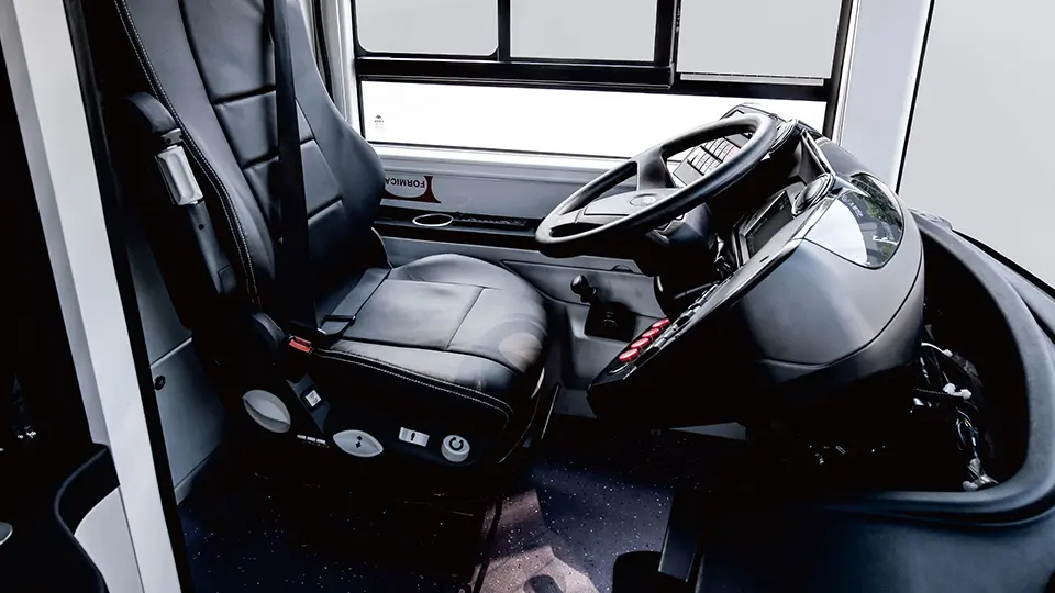 Comfortable driver seat