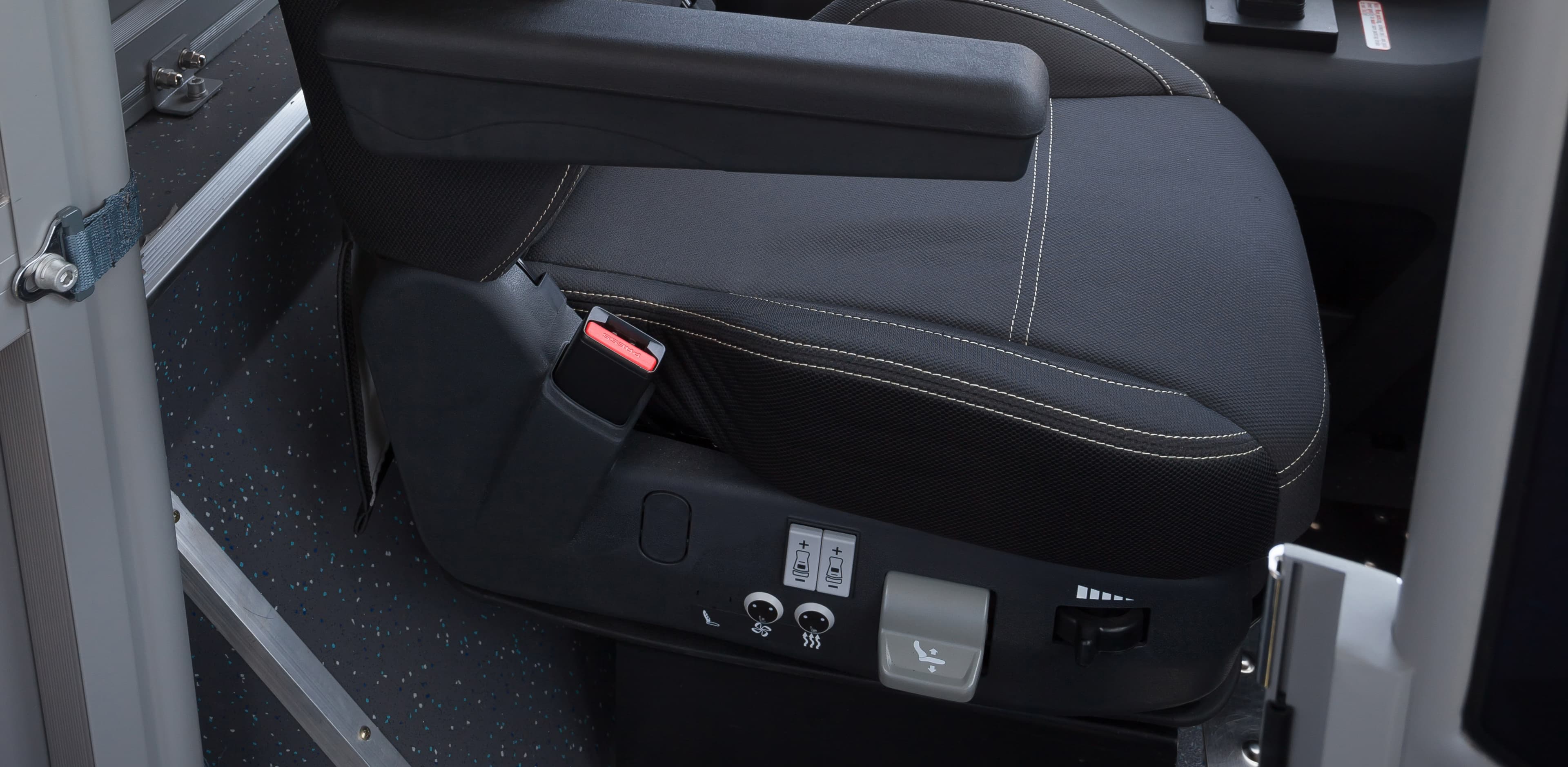 Separate driver’s compartment