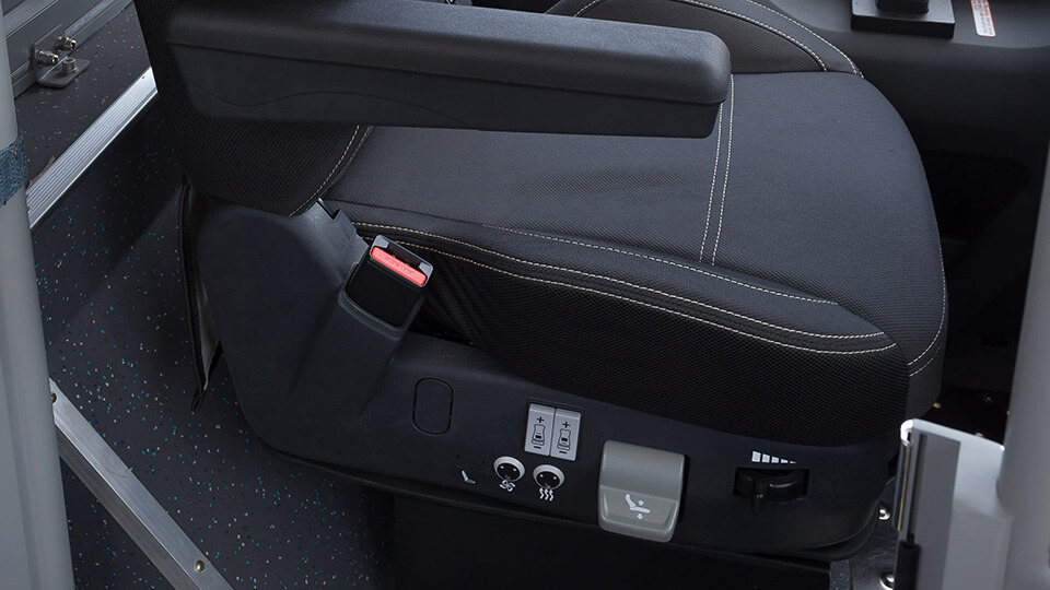 Separate driver’s compartment