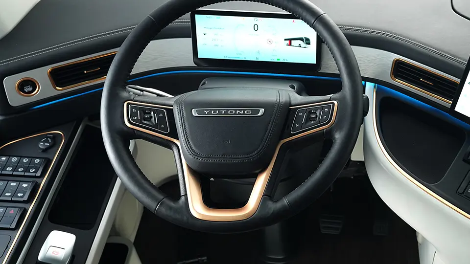 Ergonomic driving area