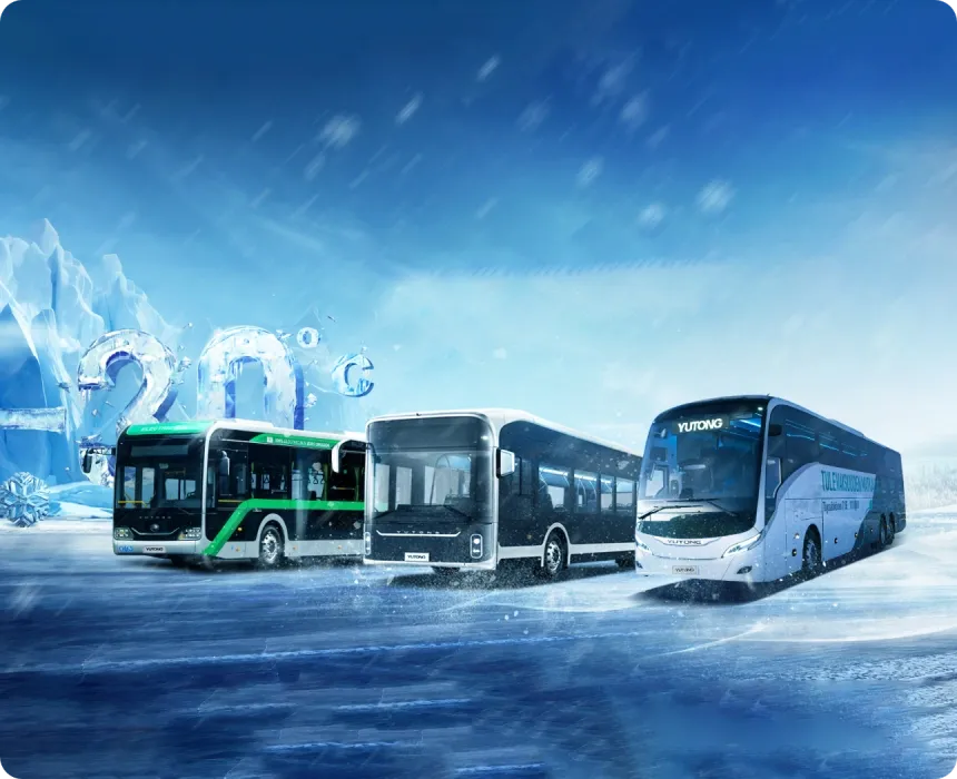 Yutong Battery Electric Bus - Global Extreme Cold Challenge
