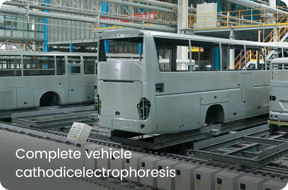 Complete vehicle cathodicelectrophoresis