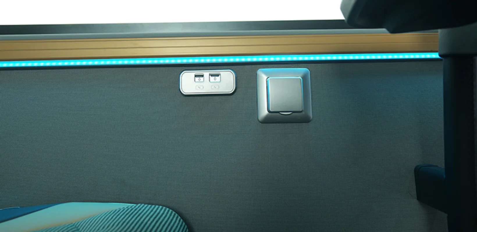 Upgraded eco-friendly interior materials allow fresh interior air