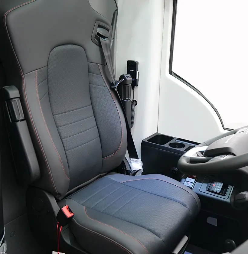 Full air suspension driver seat
